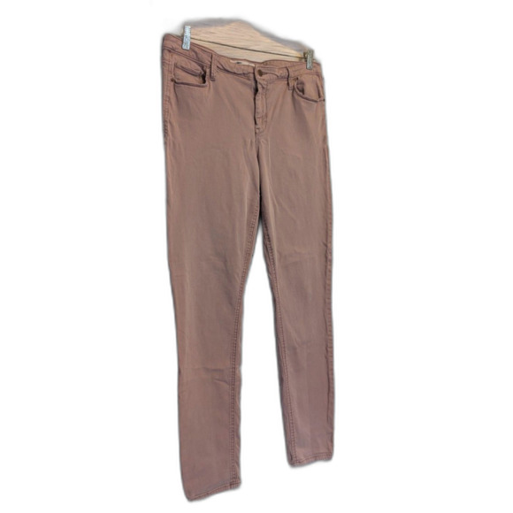 Old Navy Rockstar Super Skinny Size 14 Tall Dusty Rose Color Jeans Casual Fall - Picture 2 of 3